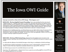 Tablet Screenshot of iowaowi.pro